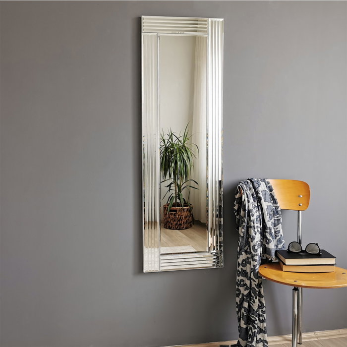 Hanah Home Espejo A303D Plata 40x120 cm